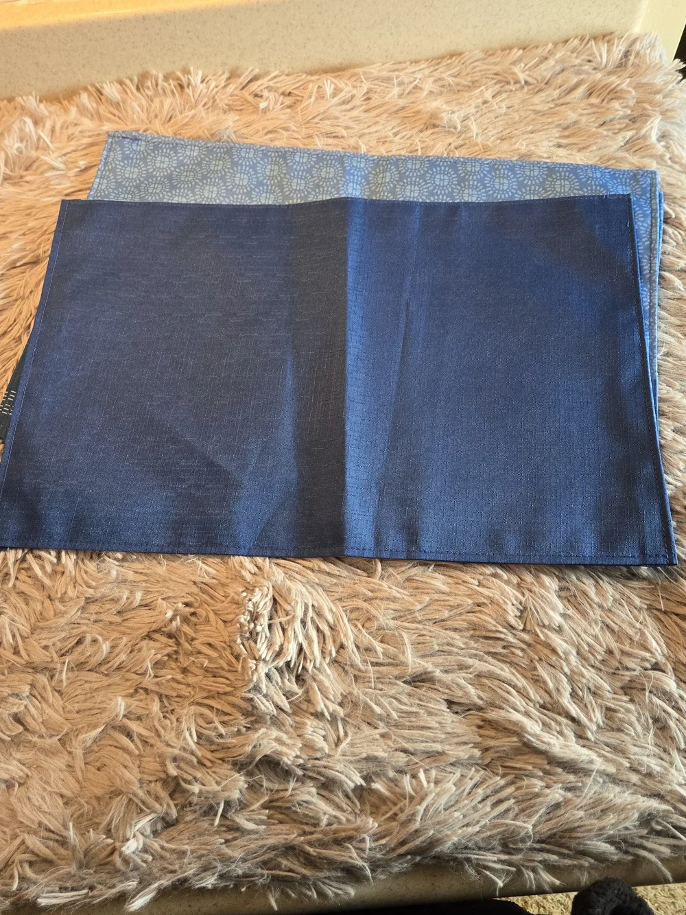 Better Homes & Gardens Blue Patterned Placemats (set of 4)